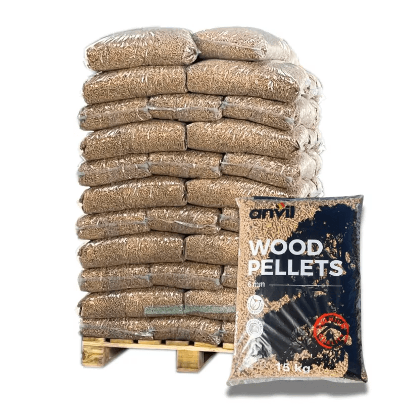 Palette de pellets ANVIL – 70 sacs de 15 kg