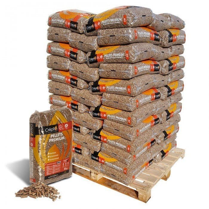 Palette de pellets BADGER – 36 sacs de 15 kg