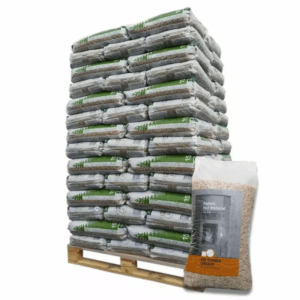 Palette de pellets HS Timber – 66 sacs de 15 kg