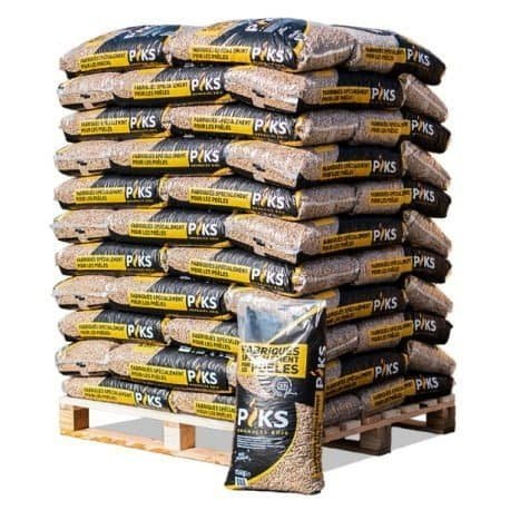 Pelletpalette PIKS – Palette 990 kg